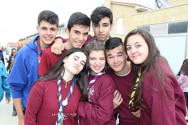 Intenso fin de semana el vivido por los scouts en Cantalpino