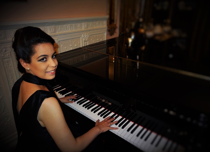 La pianista Virginia Sánchez