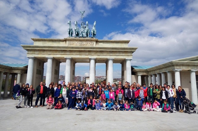 Visita al Parque Europa en Madrid
