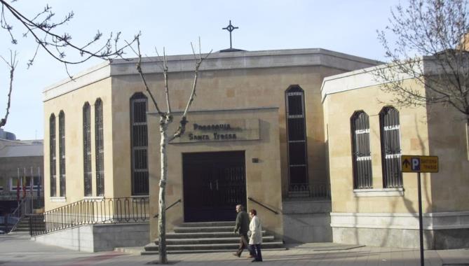 Iglesia de Santa Teresa, donde también quiso robar este sujeto