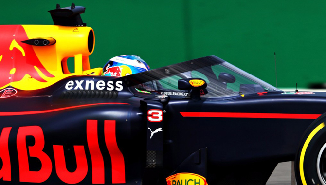 La nueva cúpula de los Red Bull a prueba en el GP de Rusia/ Fotos:Red Bull Racing