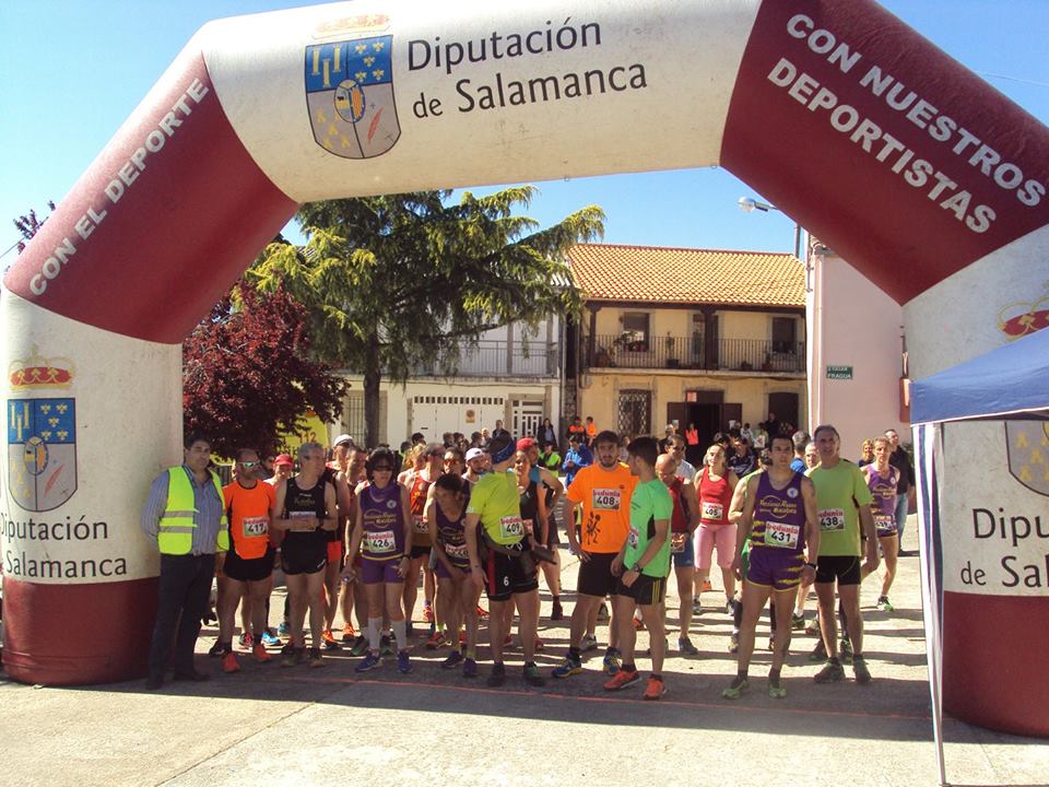 Momento de la salida de la prueba