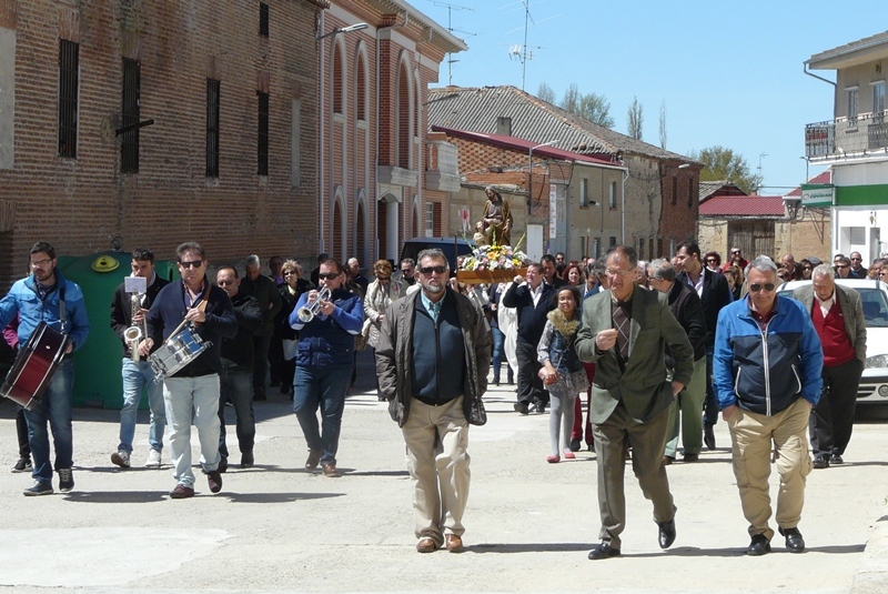 La localidad arropó en las calles la imagen de San José Obreto | Fotos: Mercedes Corredera
