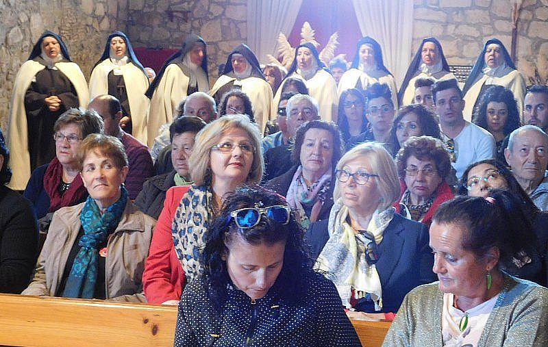 Como siempre, lleno hasta la bandera para ver la obra de Teresa de Jesús