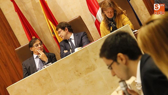 Un momento de un pleno en el Ayuntamiento de Salamanca