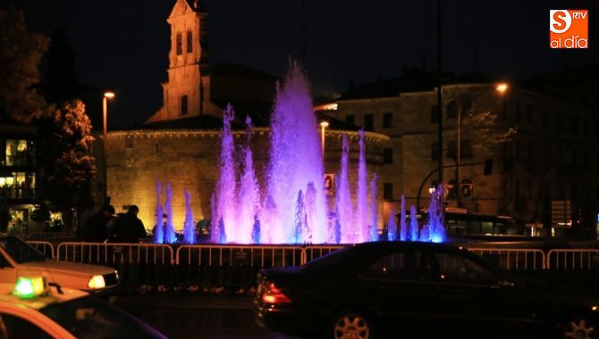 Aspecto de la Fuente en la Puerta de Zamora