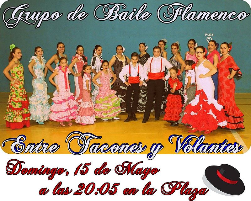 Los grupos de baile se preparan para su exhibición el 15 de mayo