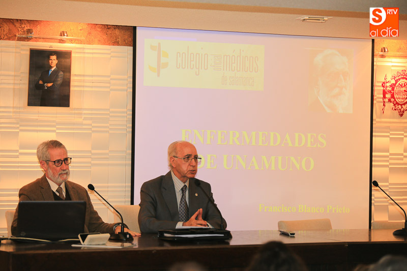 Foto 3 - Francisco Blanco Prieto desgrana los problemas de salud de Unamuno