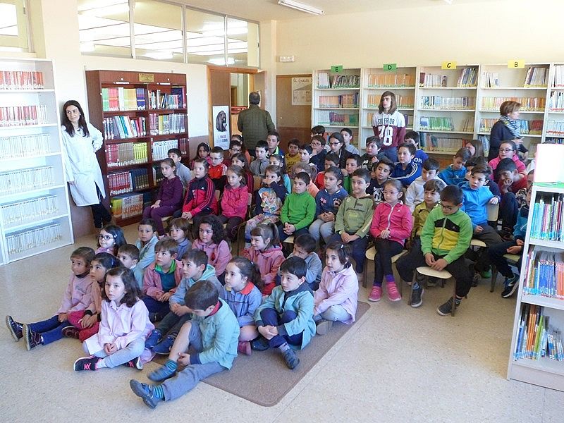 Los dos centros del CRA, en Cantalpino y Arabayona, participaron activamente en las actividades de promoción lectora