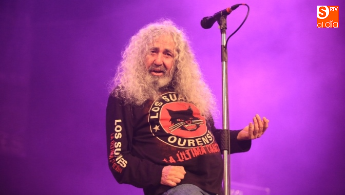 Yosi Domínguez, cantante de Los Suaves / Foto de Alberto Martín