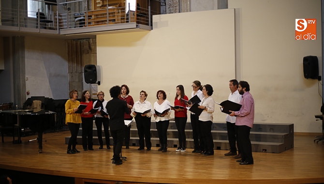 El Auditorio del Conservatorio Profesional se quedó pequeño para este concierto / Foto de Alejandro López