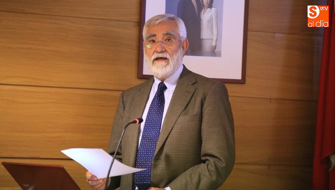 Ponente de la jornada celebrada en el Colegio de Enfermería. Foto: Alberto Martín