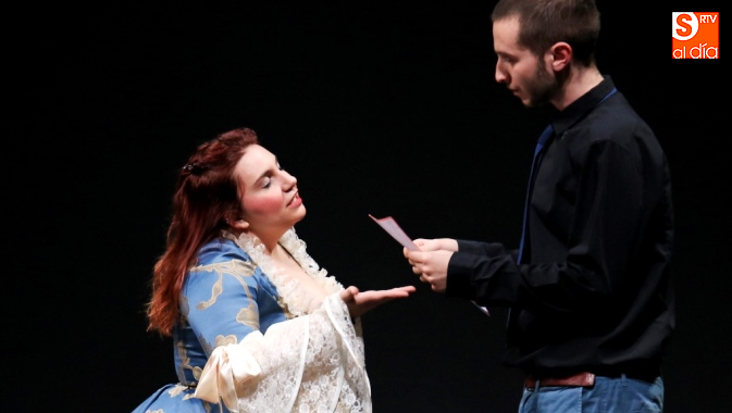 Una de las escenas de la obra ‘María’, dirigida por Víctor Hernández Blanco / Foto de Alberto Martín