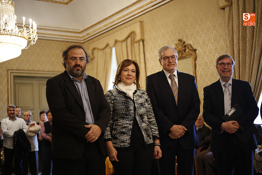 Recepción en el Ayuntamiento a los participantes en el encuentro. Foto: Alejandro López
