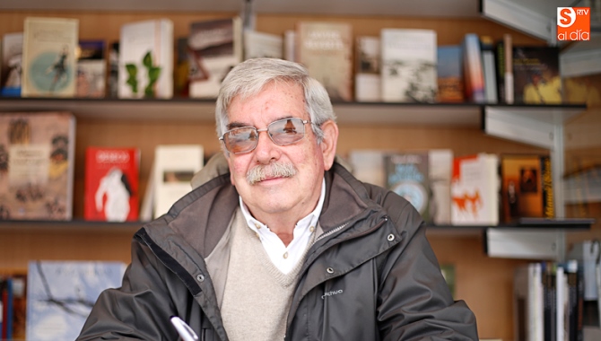 Enrique Romero en la Feria del Libro