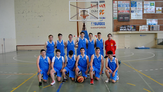 Los cadetes consiguieron la victoria 42-39 en la final de la fase provincial de los Juegos escolares