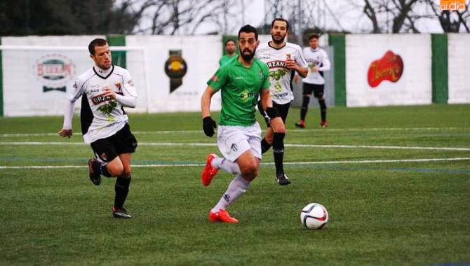 Antonio Pino en un partido de la recién finalizada temporada de liga.