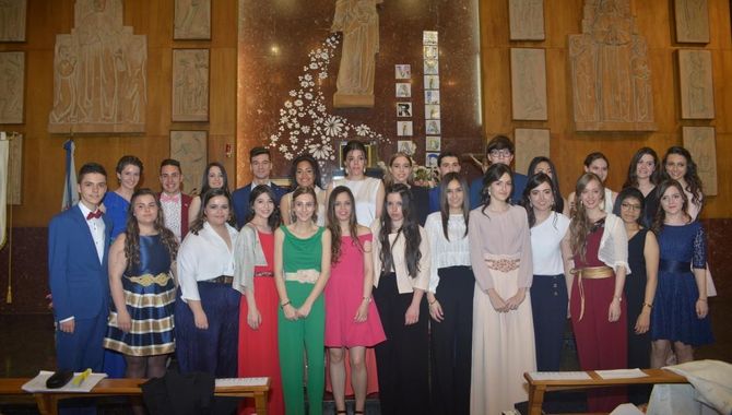 Graduación de los alumnos de segundo de Bachillerato