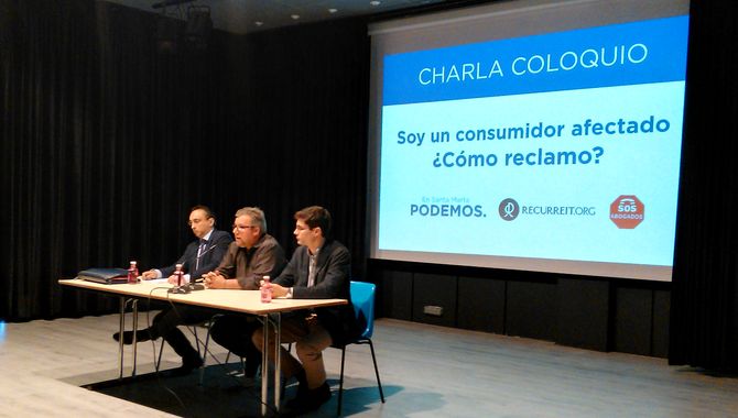 La charla se celebró en el Enrique de Sena de Santa Marta