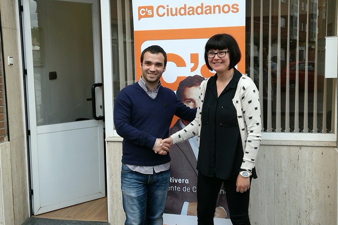 Pablo Yáñez y Nuria Acevedo, en Santa Marta de Tormes