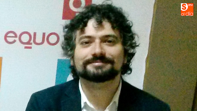 José Sarrión, procurador de IU-Equo en las Cortes de Castilla y León