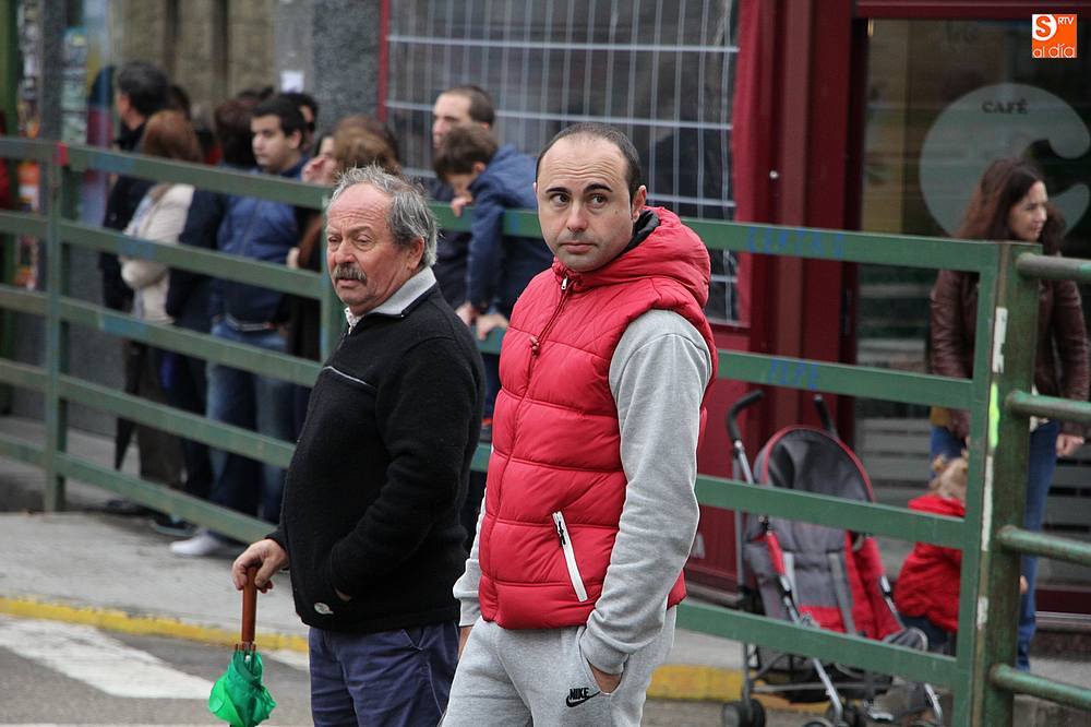 Bonito aunque peligroso encierro a caballo del Corpus en Vitigudino  