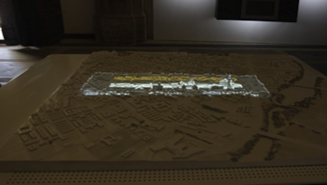 La maqueta de la ciudad
