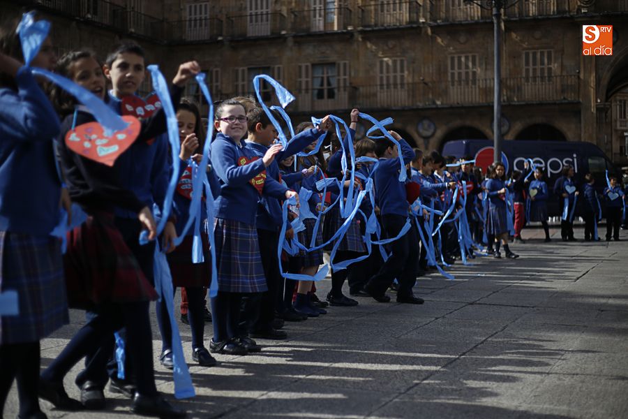 Uno de los actos de esta conmemoración se realizó en la Plaza Mayor / Foto de Alejandro López