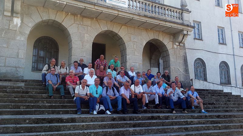 Los alumnos recordaron viejos tiempos en el antiguo seminario.