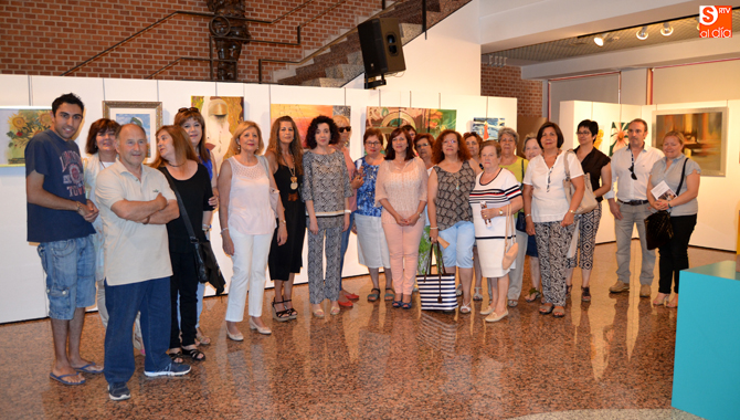 La muestra recoge los trabajos realizados durante el curso en los Talleres de Ocio y Tiempo Libre