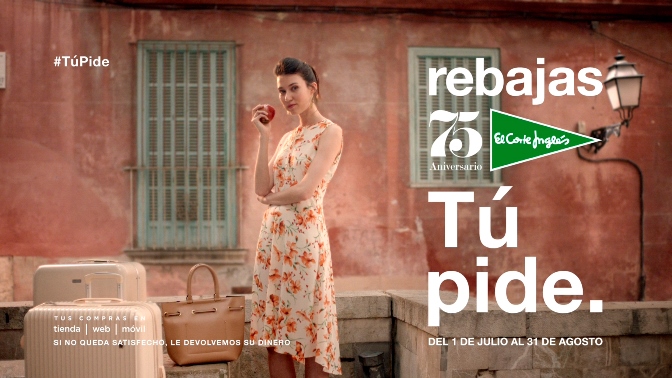 Tú pide es el lema de esta campaña de rebajas en El Corte Inglés