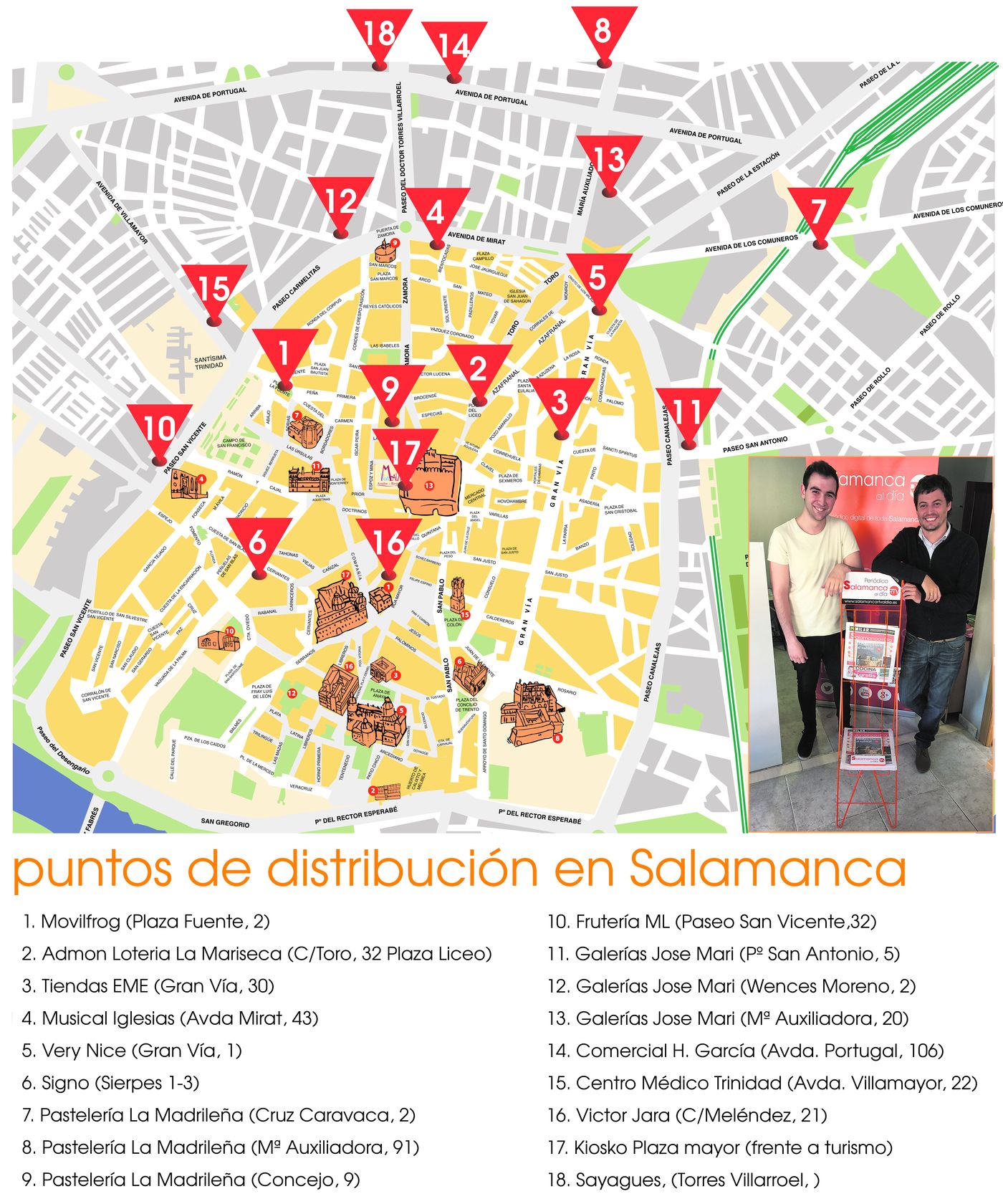 El periódico gratuito SALAMANCA AL DÍA llega a todo el mundo