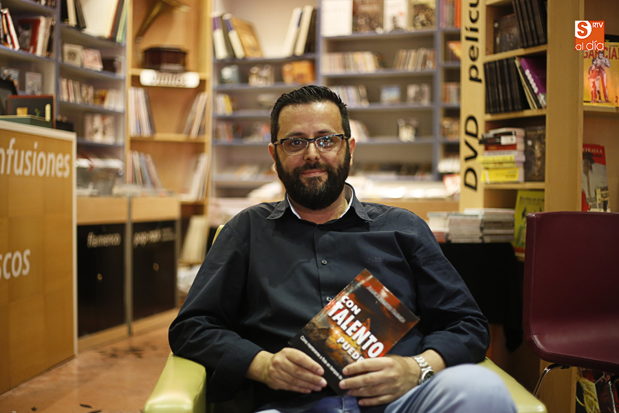 Juanca Romero Hasmen, autor de Con talento puedes (Foto de Álex López)