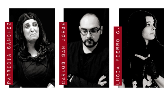 Patricia Sánchez, Carlos San Jorge y Lucía Fierro Corchete