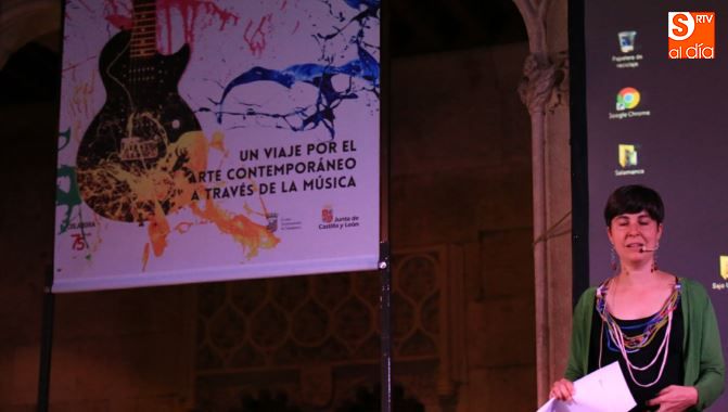 Programa literario y musical en la Casa de las Conchas. Fotos: Alberto Martín