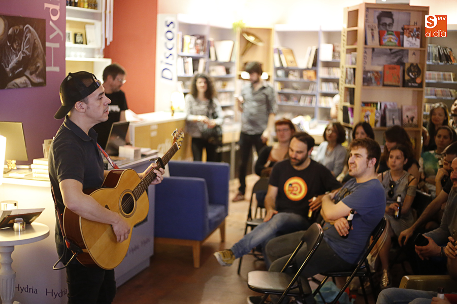 Luis Brea en Hydria. Fotos: Alejandro López