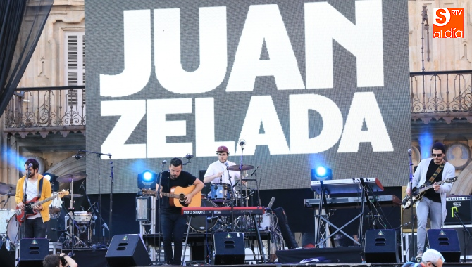 Concierto de Juan Zelada en la Plaza Mayor / Foto de Alberto Martín