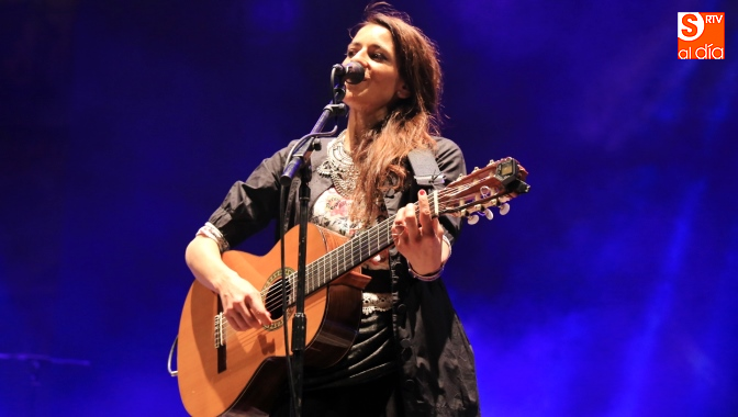 Concierto de Bebe en la Plaza Mayor / Foto de Alberto Martín