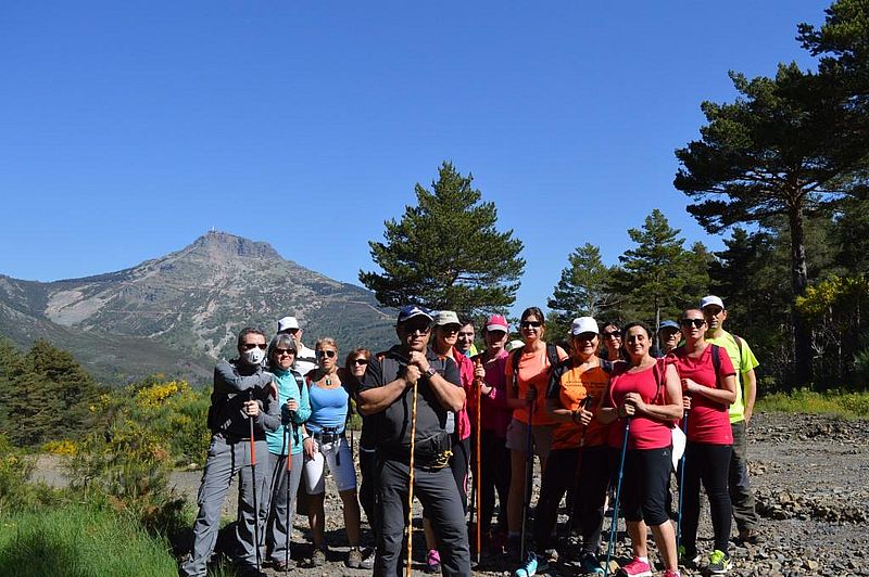 Una veintena de senderistas participó en la última propuesta de las Rutas de Primavera: Fotos: EcoturismoSierradeFrancia