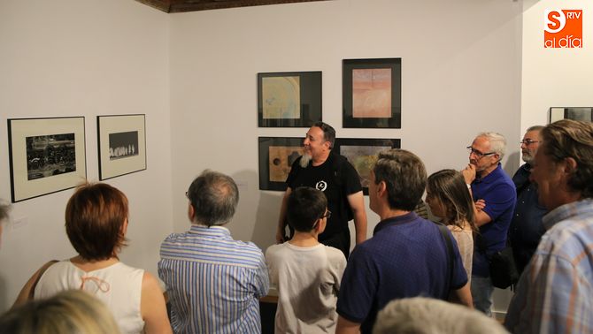 Visita dirigida por Victorino García Calderón. Foto: Alberto Martín