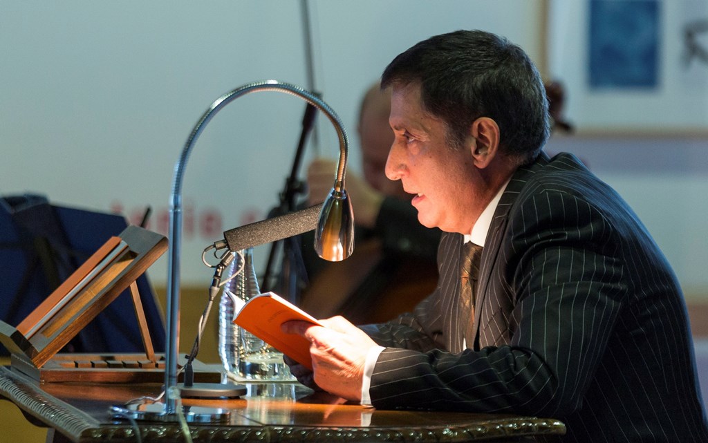  Jesús Fonseca, durante su lectura en Urueña