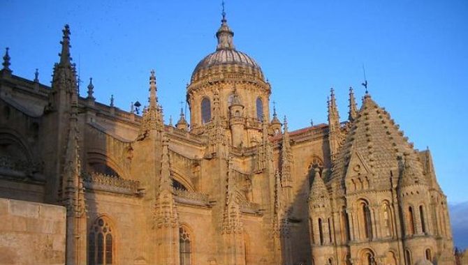 Aspecto de las torres de la Catedral de Salamanca