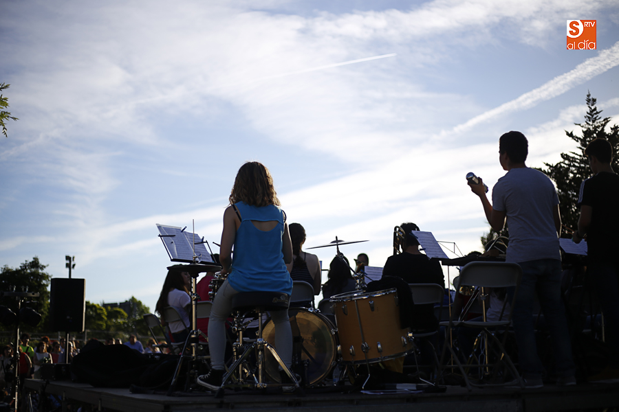 Actuación de la Banda Guridi (Foto de Álex López)