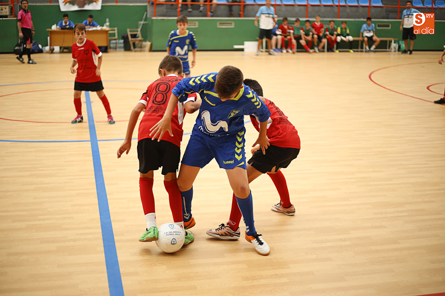 Lance de una de las finales disputadas en la tarde del domingo en La Alamedilla (Foto de Álex López)