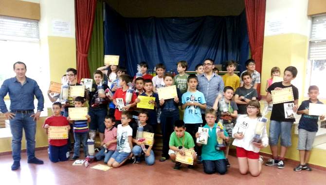 Los jóvenes ajedrecistas recibieron sus correspondientes diplomas de participación