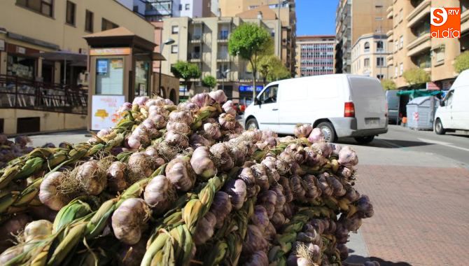 Los ajos serán protagonistas en la tradicional Feria cerca al Mercado de San Juan