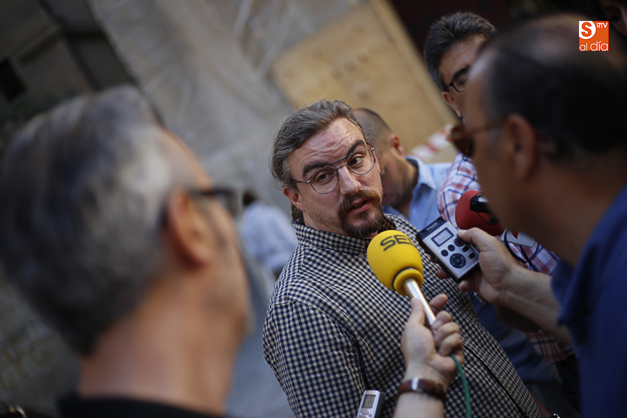 Jorge Lago, candidato al Congreso de Unidos Podemos por Salamanca / Foto de Alejandro López