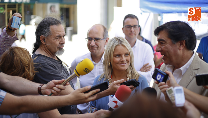 Javier Iglesias, Mari Mar Blanco y Bermúdez de Castro (Foto de Álex López)