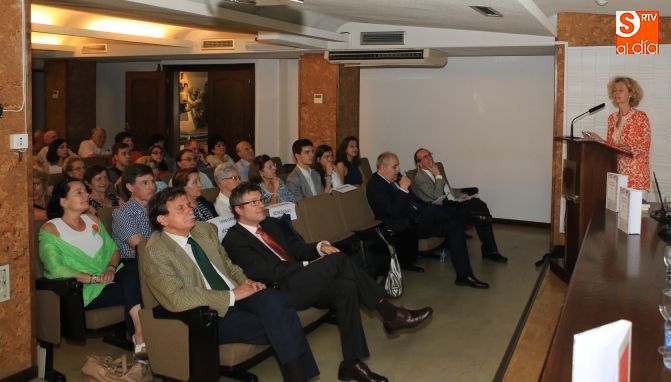 Presentación de la obra del prestigiosos autor salmantino. Foto: Alberto Martín