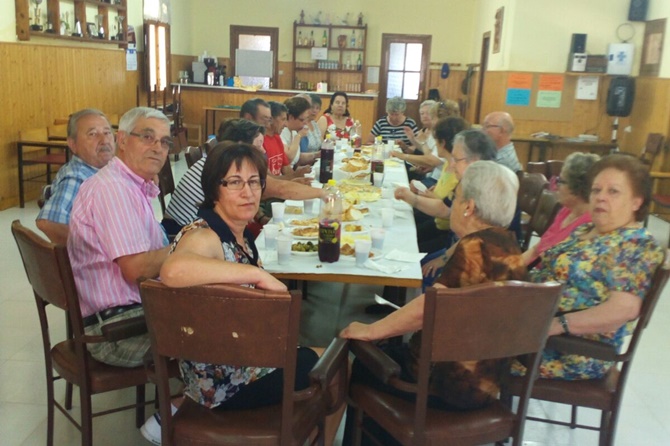 Buen ambiente en el Hogar del Jubilado de Ledesma